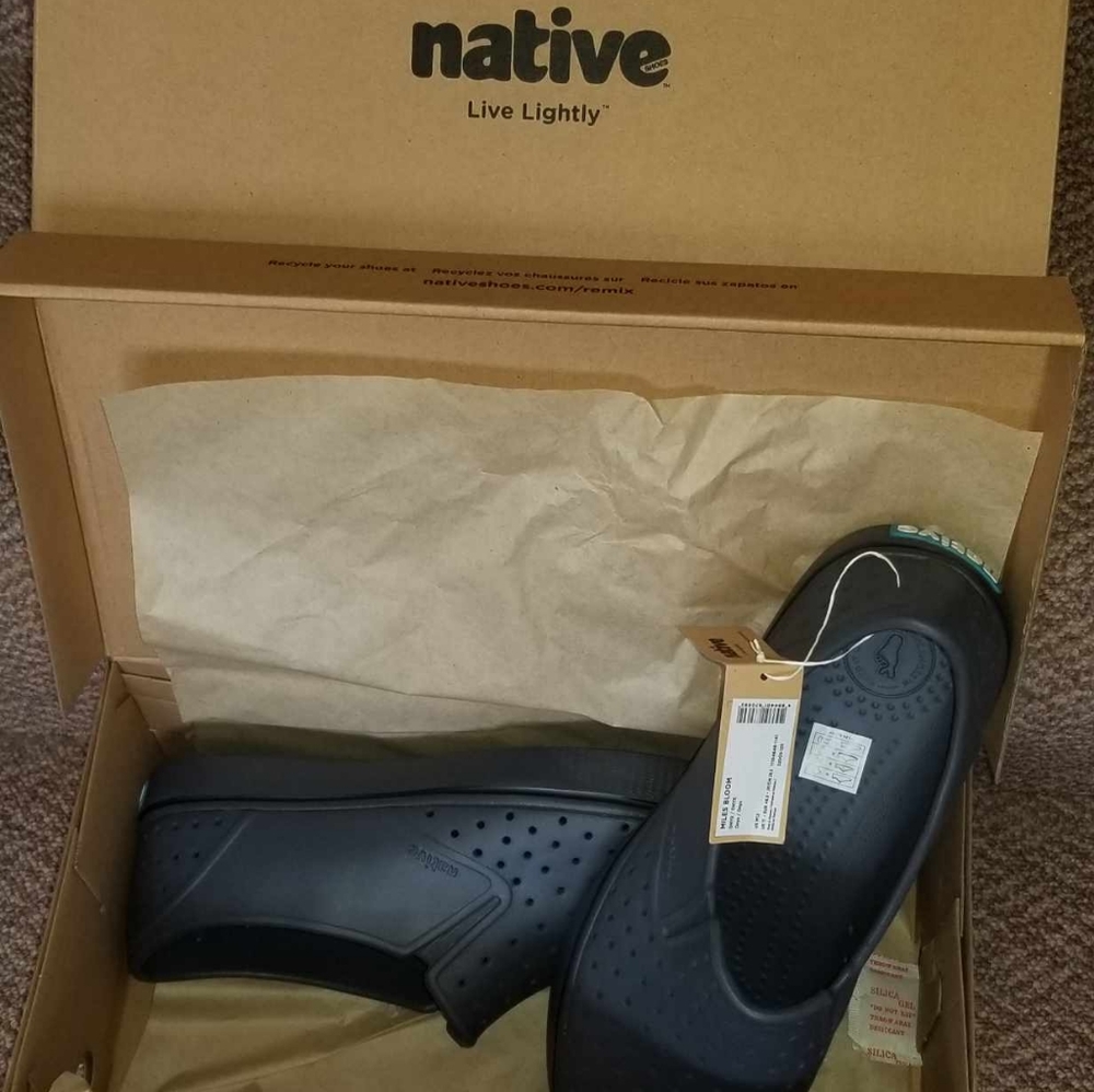 Native miles bloom slip ons